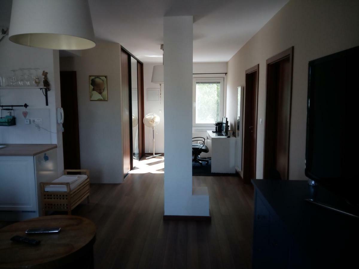 Walnut Apartment With Sauna And Pond Топольчани Екстер'єр фото